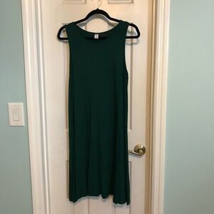 Old Navy Sleeveless Green Midi Dress